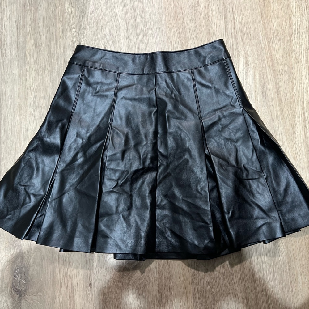 Oak and Fort Pleather Women's Skirt